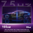 thumbnail image 4 of Monitor,Computer Monitor Thin Eyes Clear 16 Screen Eyes 27in Computer 165hz Monitor Screen Panel 300cd/m2 Compatible Thin Led 2k 27in Ips Panel 2k Monitor 27in 165hz Screen Led 2560x1440 165hz, 4 of 7