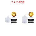thumbnail image 1 of 40PCS Led Tea Light Candles  Real Wax Waterproof Flickering Candles for Romantic Valentine‘s Day  Home Decorations  Wedding, 1 of 5
