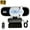 Silver-With Cover, variant on RONY 4K Webcam with 2 Microphones for Laptop, Autofocus Webcam with Noise-cancelling, Conference Streaming PC USB Webcam, Black