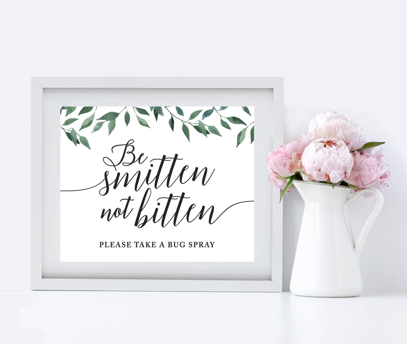 Koyal Wholesale Wedding Party Signs, Natural Greenery, Be Smitten Not Bitten Please Take a Bug Spray, 1-Pack - Walmart.com koyal-wholesale-wedding-party-signs-natural-greenery-be-smitten-not-bitten-please-take-a-bug-spray-1-pack-walmart-com