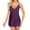 Purple, variant on Women's Sleepwear Imitation Silk Nightdress Set Cute Ladies Home Clothes Soft Comfortable Pajamas Underwear, XL, Black