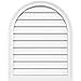 thumbnail image 3 of Ekena Millwork GVPRT42X3802SN Évent de Surface Rond en PVC, 42"L x 38"H, Blanc Imprimé d'Usine, 3 of 4