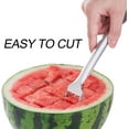 thumbnail image 2 of Wtermelon Cutter Slicer Cut Watermelon Into Cubes Knife Melon Baller for Kitchen Gadgets Useful Cool Tool, 2 of 12