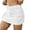 White, variant on FJUCHAI Women Mini Skirts Slim Short Skirt Summer Low Waist Skirts Cotton Soft Hip Wrap Skirt for Womens S-XL
