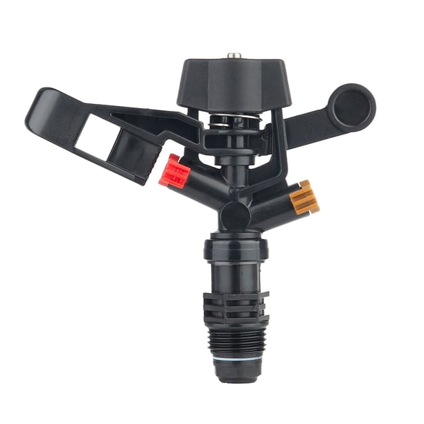 Sprinkler para Jardín,Rosco Externo de Plástico 360 Grados Rociador de Brazo Basculante Giratorio,Sistema de Riego de Ahorro de Agua para Jardines Y Céspedes Agrícolas,Cabezas de Rociador de Riego,,