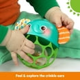 thumbnail image 4 of Bright Starts Giggle & Glow Light-Up Rattle Elephant Toy, Multicolor, Newborn Ages 3 Months +, 4 of 9