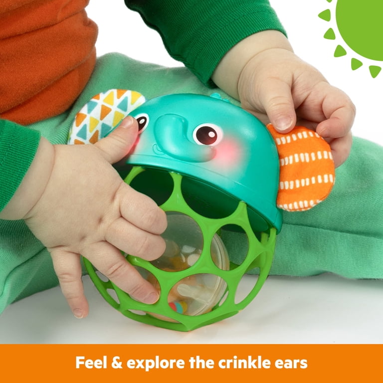 Giggle & Glow Light-Up Rattle Elephant Toy photo 3