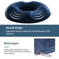 thumbnail image 6 of RUseeN 17.7"x16"x2.75" Donut Pillow Seat Cushion for Women, Hemorrhoid Treatment Tailbone Cushion, Large Seat Cushion for Prostate/Pregnancy/Bed Sores/Coccyx/Sciatica for Office Chair Car or Travel, 6 of 8