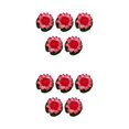 thumbnail image 4 of Destyer 5pcs Artificial Lotus Flower Elegant Low Maintenance Wide Application Easy peach red 2Set, 4 of 6