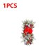thumbnail image 1 of Corona de Navidad para decoración de escaleras, adornos navideños sin/con luz para puerta de casa, ventana, decoración colgante de pared, 1 of 4