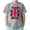 00#Grey137, variant on Toddler Boys Summer Stretchy T Shirt Vintage Union Jack Printed Tee Short Sleeve Crewneck Casual Tee Tops