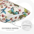 thumbnail image 5 of Bixox Watercolor Floral With Butterflies Printed Pillow Protector,Super Soft Ideal for Home,Guests,Rentals - 20"x30", 5 of 8