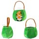 thumbnail image 2 of Bolsa de dulces verde, decoraciones de Halloween, muñeca Forester de dibujos animados, bolsa de dulces, muñeco sin rostro, bolsa de regalo, 2 of 14