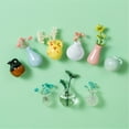 thumbnail image 2 of Clearance! Vase Magnets Ceramic Vase Refrigerator Magnets 3D Ceramic Flower Vase Cute Plant Vase Fridge Magnets Kitchen Decoration, 2 of 9