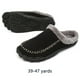thumbnail image 2 of Pantuflas de algodón Hombre Cálidas Prevención de accidentes Pareja al aire libre (45) Negro, 2 of 9