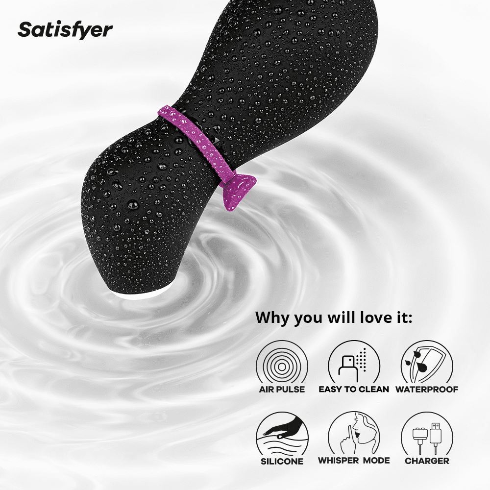 Satisfyer Penguin Air-Pulse Clitoris Stimulator - Non-Contact Clitoral Sucking Pressure-Wave Technology, Waterproof, Rechargeable - Walmart.com Satisfyer Penguin Air-Pulse Clitoris Stimulator - Non-Contact Clitoral Sucking Pressure-Wave Technology, Waterproof, Rechargeable - Walmart.com
