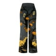 thumbnail image 6 of adviicd Cozy Halloween Pajama Pants for Women - Cute Baggy Sweatpants Lounge Outfits (Black, XXL), 6 of 6