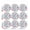 Clear, variant on Nurse Doctor Pattern Healthcare Stethoscope Thermometer Planner Calendar Scrapbooking Crafting Stickers