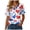 Red, variant on idosla 250 Anniversary USA Tshirt Women USA 250th Anniversary Patriotic American Tops 1776-2026 (Blue, S)