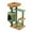 B, variant on Demi Bonn 39" Cactus Cat Tree Tower for Multiple Cats, Indoor Cat Tree House with Sisal Covered Scratching Post, Cat Condo, Green