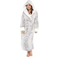 thumbnail image 1 of WomensSleeveHoodedBathrobe, 1 of 5