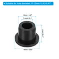 thumbnail image 2 of Tapones de agujero de goma de 12 mm de diámetro de Uxcell, 8 piezas de tapones de agujero redondos de goma de silicona para agujeros de 11-12 mm, negro, 2 of 6