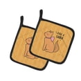thumbnail image 1 of Carolines Treasures BB7473PTHD Paire de Porte-Pots pour Chat Rise & Shine, 1 of 1