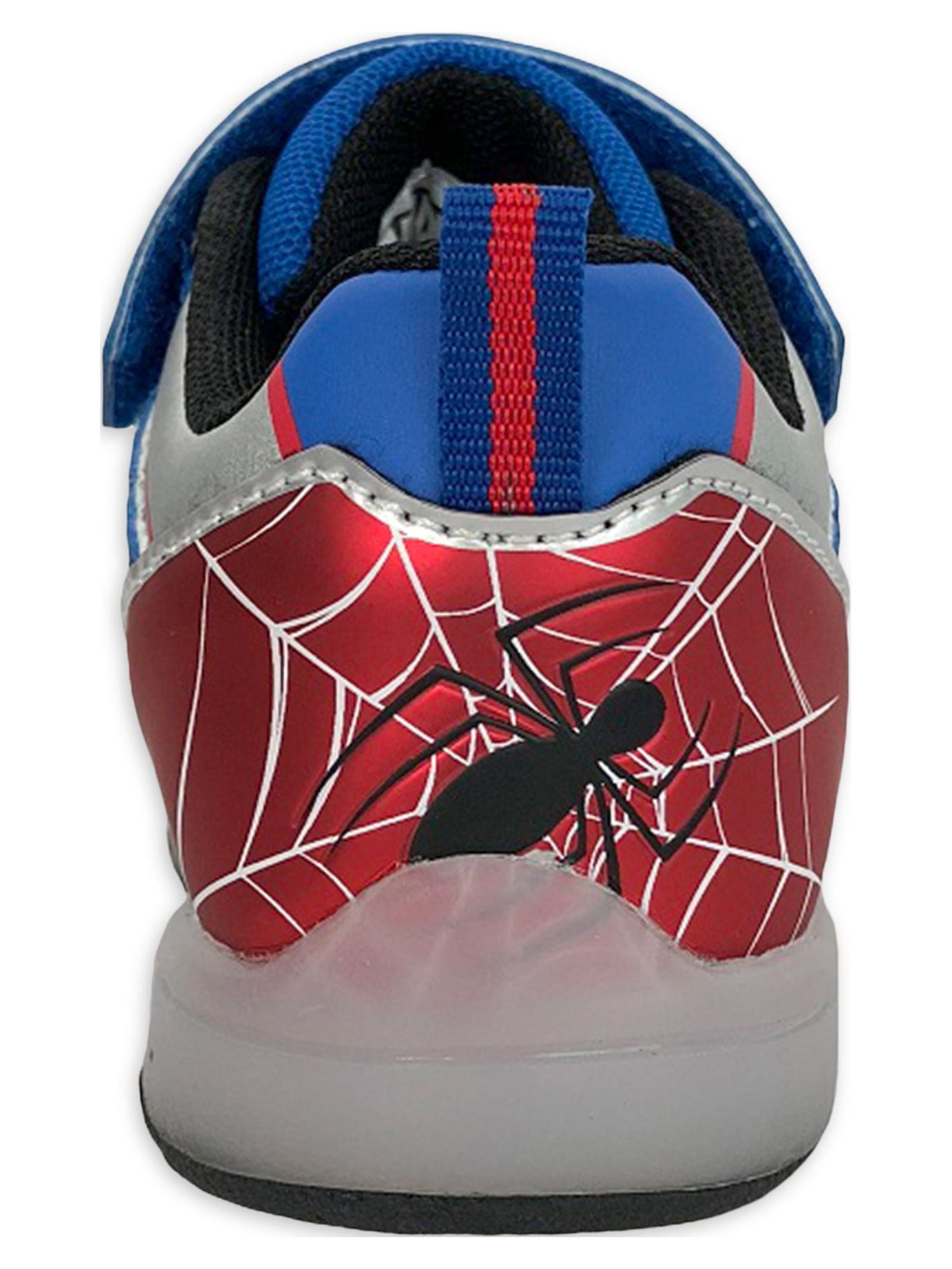Spider Man Toddler Boys License Light Up Casual Shoe Sizes 7 13