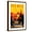 Brown Frame, variant on Art.com Key West, Florida - Sunset and Ship Art Print by Lantern Press, Brown Frame Wall Art, 21" x 29"