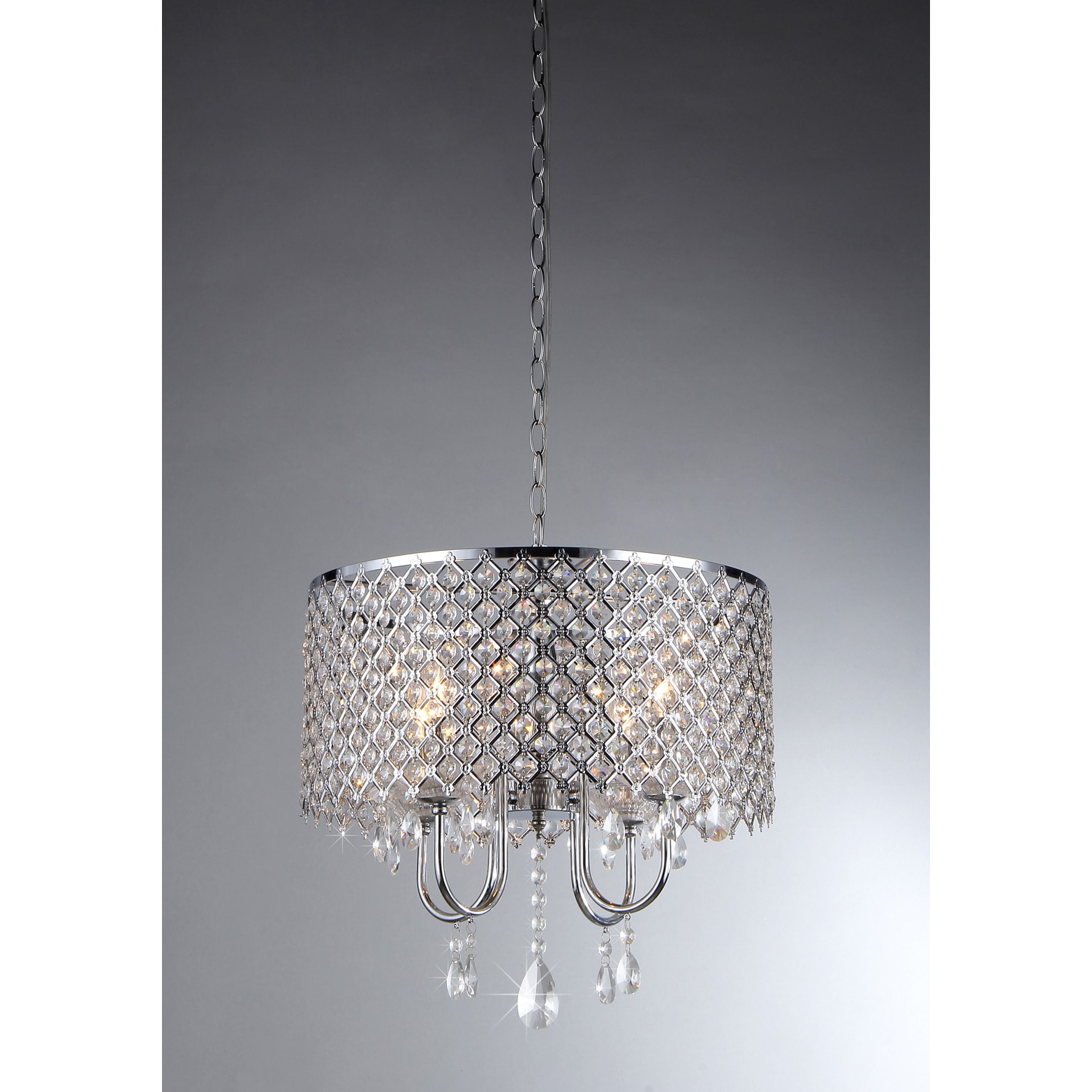 Warehouse of Tiffany Deluxe Crystal Chandelier