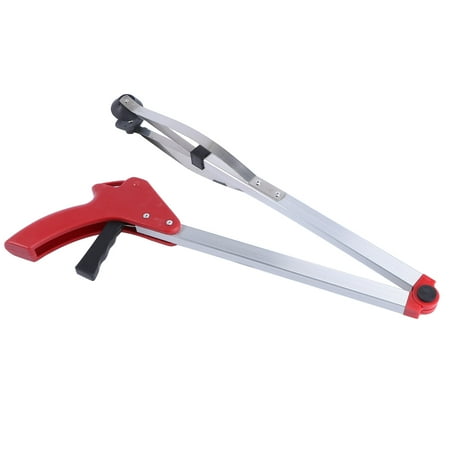 

OUNONA 1Pc Aluminum Alloy Leaves Clip Practical Trash Picker Multipurpose Trash Clamp