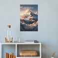 thumbnail image 4 of Inspirational Décor Jungfrau Motivational Poster Light Always Finds A Way Wall Art for Office Classroom Library Study Dorm Meditation Canvas Poster, 4 of 8