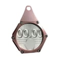 thumbnail image 1 of Soporte para disco de impuestos de motocicleta Soporte para etiquetas Componente de reemplazo Placa de marco de permiso Oro rosa, 1 of 9