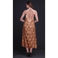 thumbnail image 3 of Bimba Robe Dos Nu Géométrique d'Été pour Femmes, Col Halter, Tenue de Plage, Très Grande Taille, 3 of 6