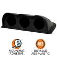 thumbnail image 2 of GlowShift | 52mm Black Universal Triple Gauge Dash Pod with Dome Lip for Cars and Trucks, 2 of 5