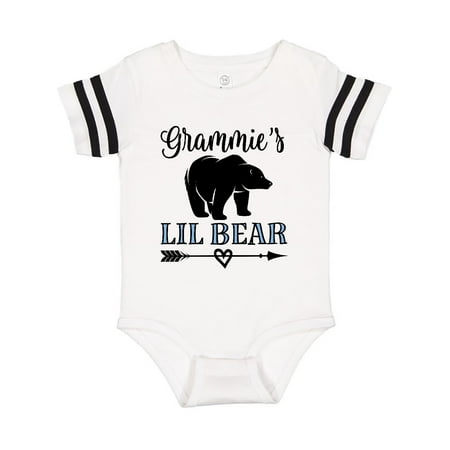

Inktastic Grammie Lil Bear Grandson Gift Gift Baby Boy Bodysuit