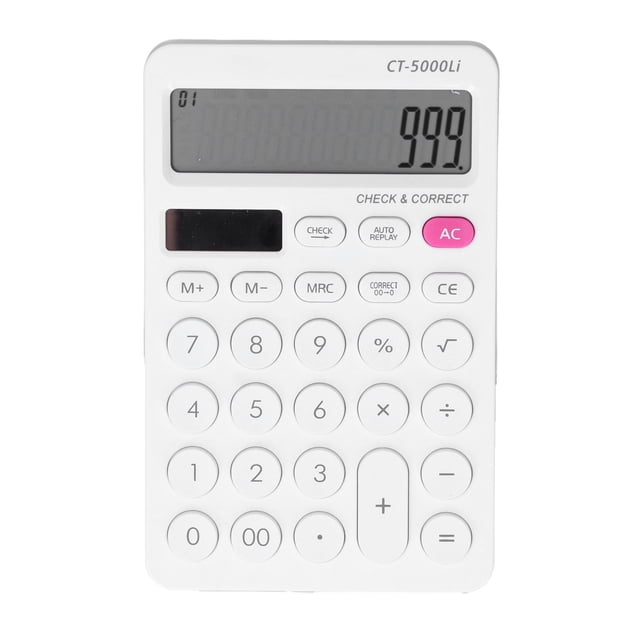 Calculadora solar,Calculadora solar Batería solar Suministros de oficina Calculadora empresarial Tecnología innovadora Jadeshay A