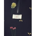 thumbnail image 3 of Joules Women's Half Zip Sweatshirt, Casual Floral Funnel Neck Long Sleeve, 4/Small, 3 of 7