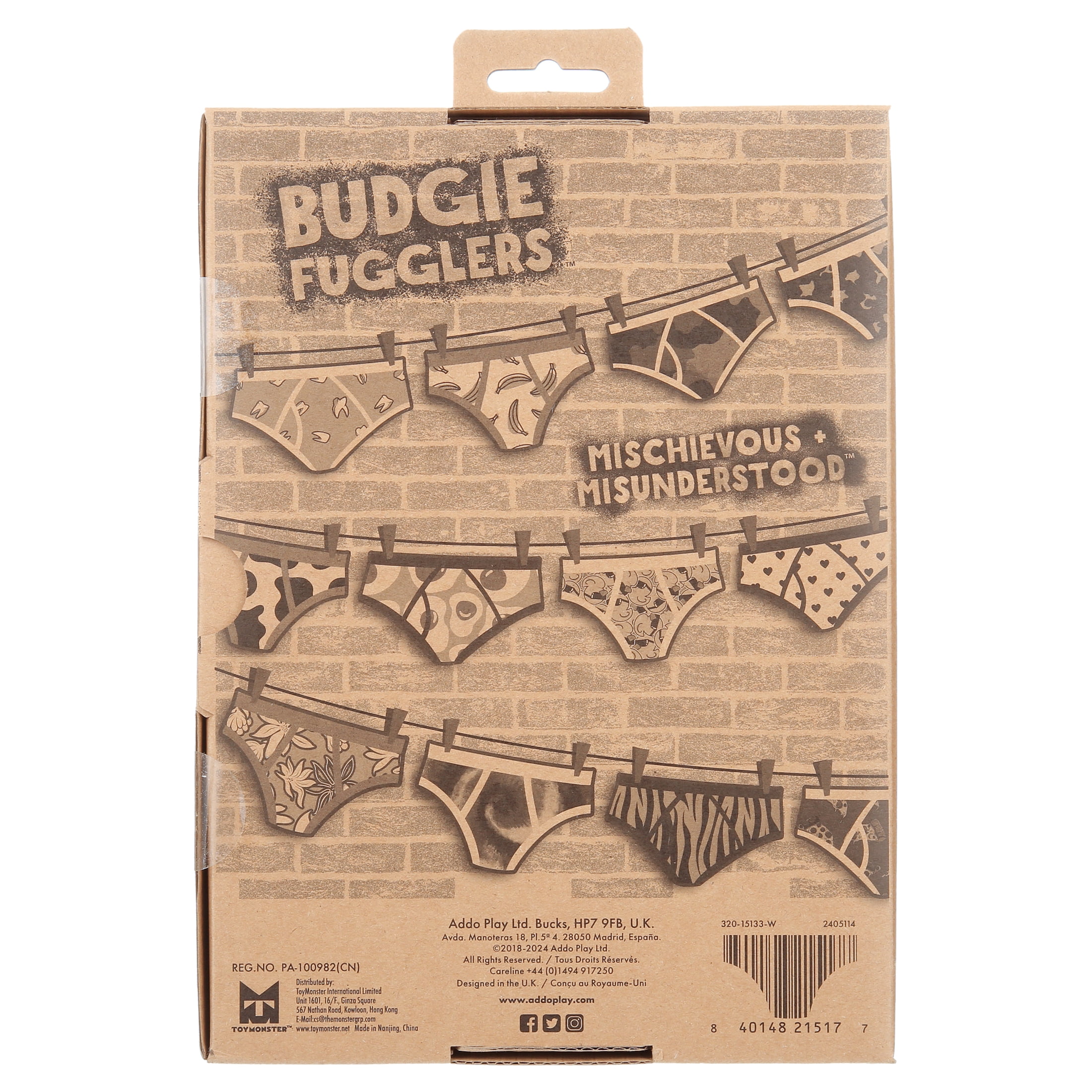Budgie Fuggler Squidge - Yellow Alternative Plush