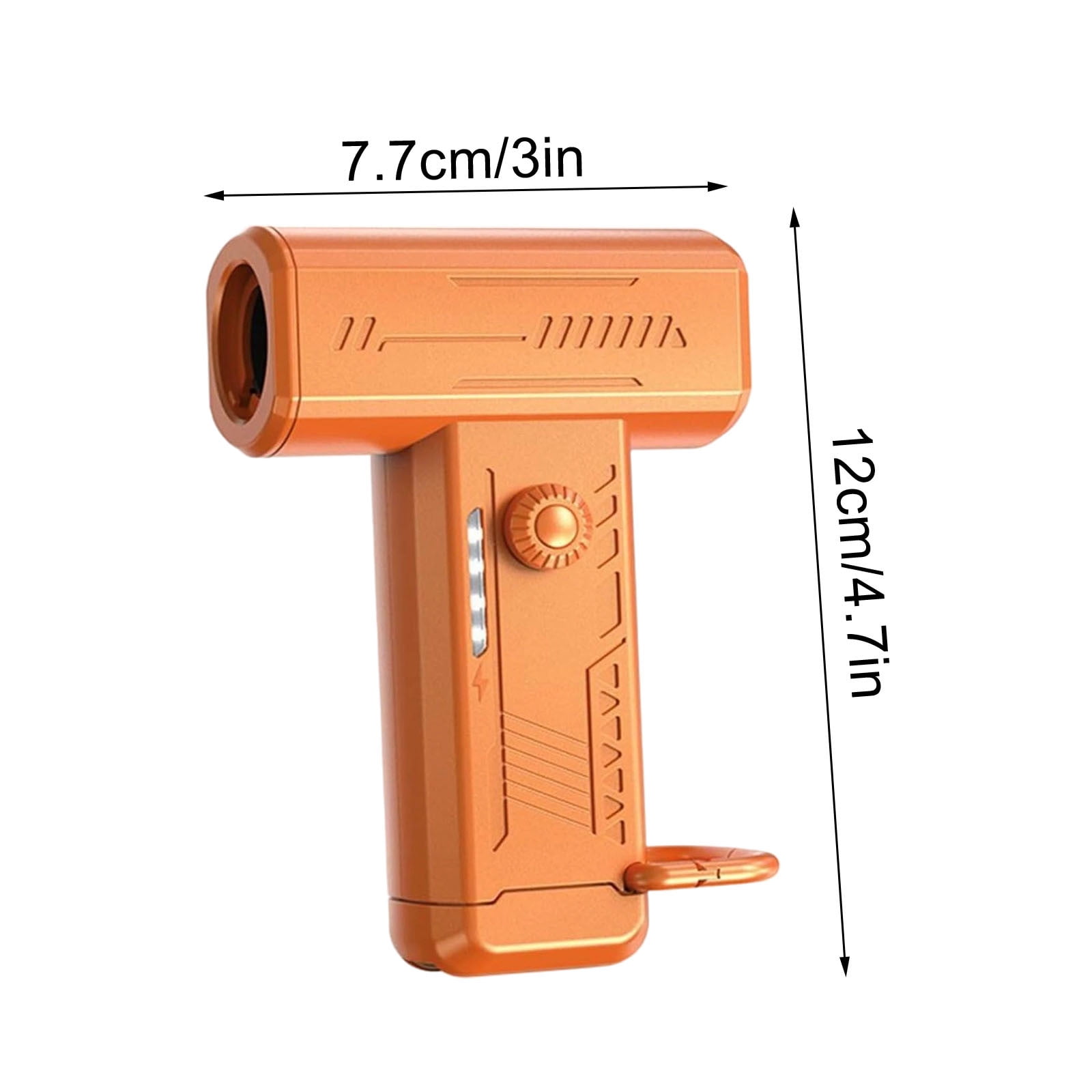 Ycandiee Air Duster, Ultra Strong Wind Force Mini Blower for Computer, Keyboard, Outdoors & Car Dusting, Camping, Emergency