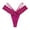 Purple, variant on Lovskoo Seamless Cheeky Underwear for Women No Show Lace Panties Lace Ultra-Thin Breathable Bow Thong Panties Gift for Valentine's Day Purple