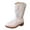 ZC-White, variant on Boots Girl Baby Boots Toddler Girls Cowgirl Boots Little Kids Mid Calf Western Boots Flower Cowboy Boots Pointed Toe Riding Shoes White,Size for US 1.5