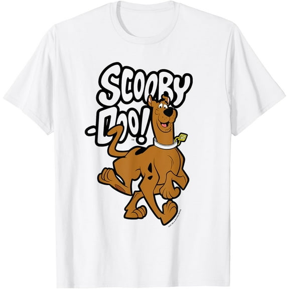 Scooby-Doo T-shirt Cotton Short Sleeve Crew Neck Soft T-shirt Fresh Classic T-shirt