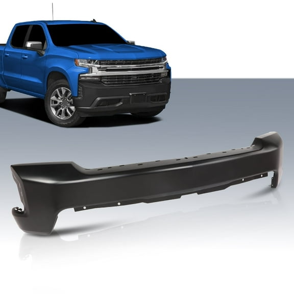PIT66 Primered Steel Front Bumper Face Bar Fit for  Chevy Silverado 1500 2019-2022