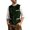 A#Army Green618, variant on XIAOCHA Men's Silver Geometric Embroidery Waistcoat Mandarin Collar Tailored Vests Gathering Jacket