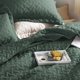 thumbnail image 3 of Juego de colcha Bedsure California King verde oscuro para todas las estaciones, 3 of 7