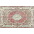 thumbnail image 1 of Ahgly Company Machine Washable Indoor Rectangle Traditional Orange Salmon Pink Area Rugs, 5' x 8', 1 of 7