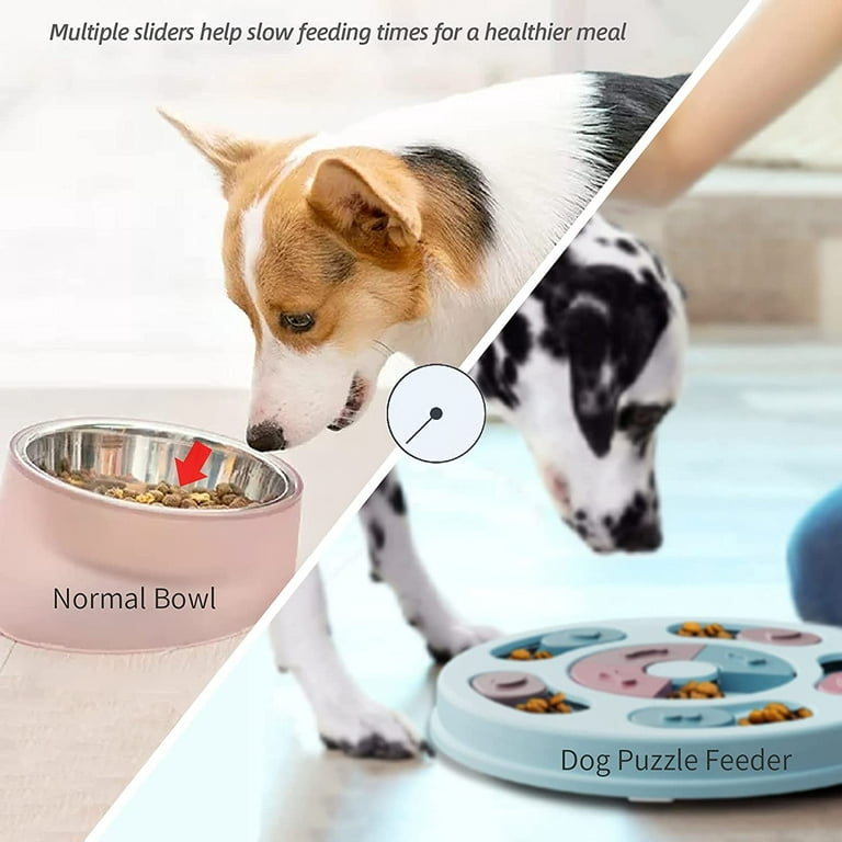 Oh PAOPAO Dog Puzzle Toys Puppy Treat Food Puzzle Slow Feeder Toys for IQ  Training,Mental Enrichment
