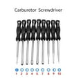 thumbnail image 4 of Carburetor Adjustment Tool Tune Up Kit, Carburetor Adjustment Screwdriver Tools-E&5-Pac Man Big Head, 4 of 7