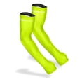 thumbnail image 1 of Manguitos de refrigeración UV FARMER'S DEFENSE para protegerse del sol, color amarillo, 1 of 6